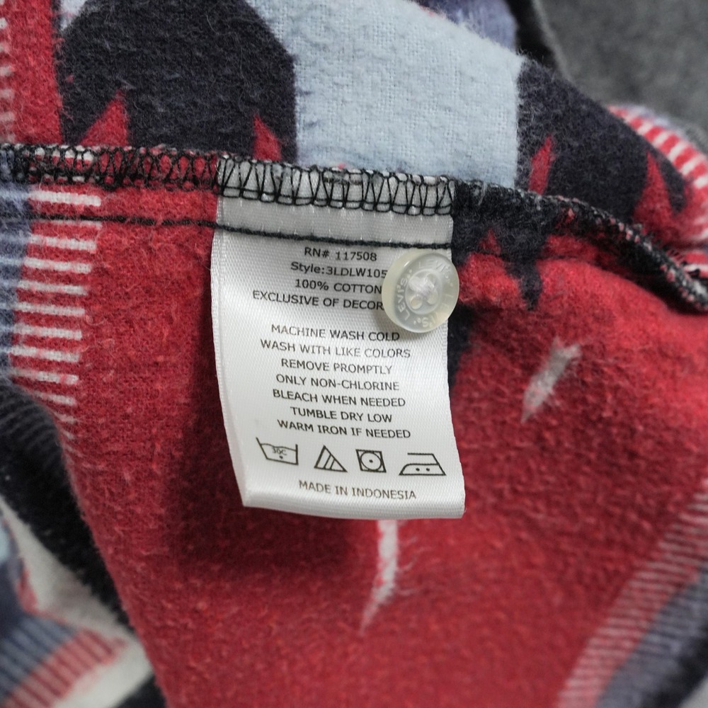 Levis Mens Gray‎ Pearl Snap Western Shirt Southwestern Lined 3LDLW105 Large - Picture 6 of 9